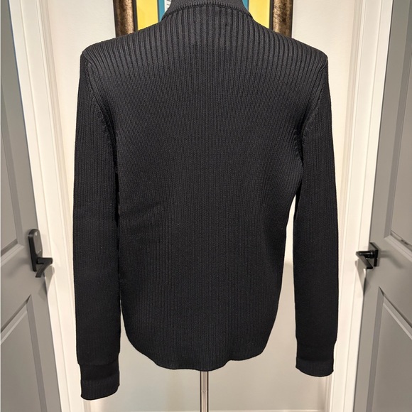 Authentic Prada Mens Black Puffer Sweater Jacket - NWT - Picture 3 of 12